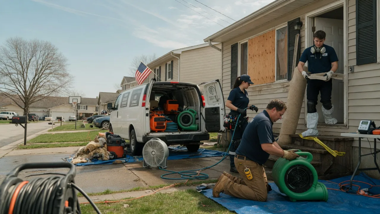 Water Damage Restoration in Arcadia, MI near me